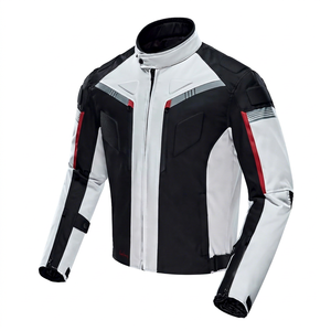 Wholesale High Quality Breathable Windproof All Season Cardura Jacket Motorbike Racing with Protection Custom Cardura Jackets - Product Image 3