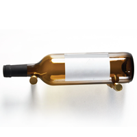 Porte-bouteille de vin Supports à vin Chevilles 1 bouteille en aluminium profond Cnc personnalisé pour cave à vin Home Bar Cnc Usinage Cnc Tournage