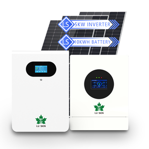ระบบพลังงานแสงอาทิตย์แบบไฮบริดสำหรับใช้ในบ้าน Lusen 5KW 30KW ครบชุด พร้อมแผงโซลาร์เซลล์แบบโมโนคริสตัลไลน์ซิลิคอน MPPT และแบตเตอรี่ลิเธียมไอออน - Product Image 4