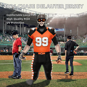 Uniforme de Fútbol Americano de Manga Corta para Hombre Chase Deauter 2026, Protección UV, Poliéster/Algodón, Envío Rápido, Tallas S-3XL - Product Image 2