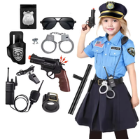 Costume de Carrière pour Enfants : Tenue Professionnelle de Bureau, Uniforme Senior Bleu avec Accessoires pour Garçons et Filles