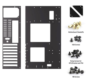露天电脑电脑机箱、ATX开放式采矿框架电脑机箱测试台机箱、ATX MATX ITX主板DIY电脑机箱机架 - Product Image 4