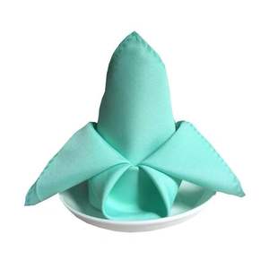 Servilletas de Tela para Mesa de Comedor, Mantelería para Bodas, Servilletas de Tela Rojas de Poliéster para Restaurante - Product Image 3