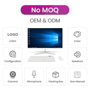 Factory Wholesale Desktop Computer 24 Inch Core I5 All in One <b>Pc</b> Home Working All-in-one - Product Image 3
