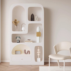 2025 mới thiết kế hiện đại trắng MDF tủ trưng bày tủ sách bằng gỗ hang kệ sách - Product Image 6