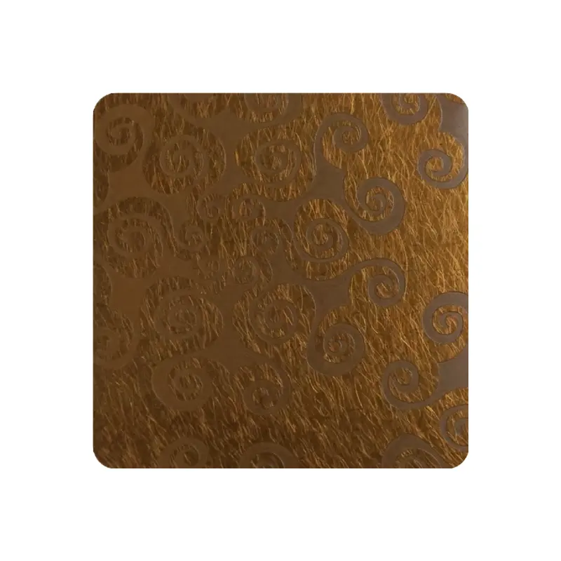 etched stainless steel plate and sheet decoration stainless steel