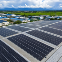 Panneaux solaires bifaciaux 590W 620W N-Type TOPCon pour réduction de factures d'électricité, pour toitures commerciales et industrielles (C&I) aux Philippines