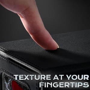 Premium Custom for <b>Pokemon</b> TCG Deck <b>Case</b> Standard Size 200+ Sleeved Card Capacity Made of PU Leather & Plastic Button Closure - Product Image 2