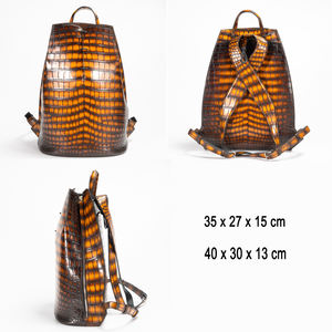 Sac en cuir de qualité supérieure, haut de gamme, fait main, cousu à la main, fil ciré, patine mate, cuir tanné végétal naturel - Product Image 2