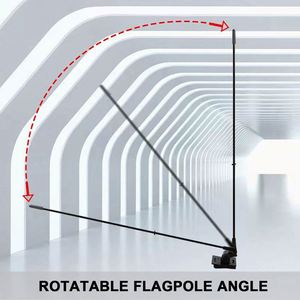 ธงติดฝากระโปรงรถยนต์แบบกำหนดเอง เป็นมิตรกับสิ่งแวดล้อม ทำจากโพลีเอสเตอร์ พิมพ์สองด้าน พร้อมคลิปหนีบกระจกรถยนต์ ดีไซน์เสาพลาสติก - Product Image 5