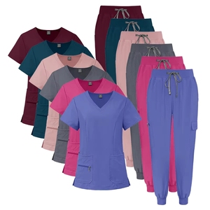 Tenue médicale personnalisable de haute qualité pour femme, respirante, en tissu Spandex/Polyester, idéale pour l'hôpital - Product Image 6
