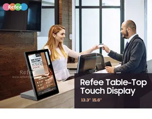 Tafelblad Reclame Display Digitale Bewegwijzering Display Draagbare Touchscreen Monitor Met Standaard