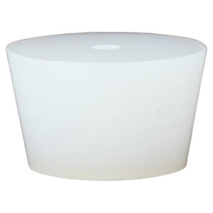 Penyumbat segel silikon tahan suhu tinggi, karet tahan korosi Alkali asam tabung uji colokan terbuka 8mm 6mm - Product Image 5