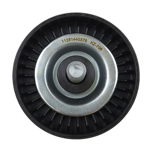 Poulie tendeur <span class=keywords><strong>de</strong></span> <span class=keywords><strong>courroie</strong></span> moteur 11281440378 pour BMW 1 3 5 Series X1 X3 Z4 E81 E88 E46 E91 E60 E83 E85 Poulie <span class=keywords><strong>de</strong></span> renvoi déflectif - Product Image 4