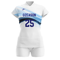Fabricants OEM, vente en gros, équipe, uniforme de volley-ball de plage de haute qualité, pas cher, mode, jersey de volley-ball pour femmes sublimé violet