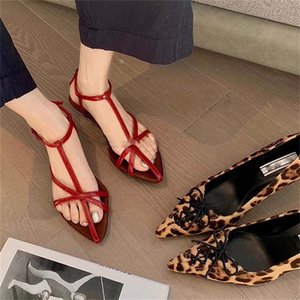 รองเท้าแตะแบบสวม XSD รุ่นใหม่ประจำฤดูร้อน ปี 2025 ลายไขว้ ดีไซน์หรูหราและสวมใส่สบาย - Product Image 6