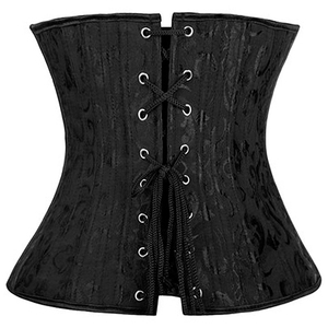 Corset amincissant pour femme, gaine de taille sexy, corsets et bustiers sous-poitrine, satin, armatures en acier, corset de maintien de la taille - Product Image 5