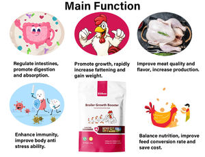 Vitboo Broiler Growth Booster Penambah Berat Badan Cepat Penggemuk Unggas Aditif Pakan Suplemen Vitamin untuk Ayam Bebek - Product Image 2