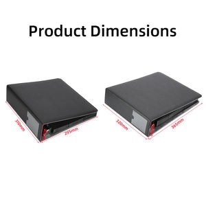 Caja para Cartas Coleccionables Torson 4-9-12 Bolsillos, Carpeta Premium para Cartas con Cierre de Cable para Almacenamiento de Cartas de Fútbol - Product Image 2