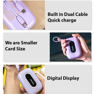 <span class=keywords><strong>Batterie</strong></span> <span class=keywords><strong>externe</strong></span> portable <span class=keywords><strong>magnétique</strong></span> sans fil 22,5 W à charge rapide 10000 mAh pour appareils intelligents - Product Image 6