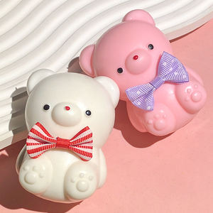 Onr Little Bear Squeeze Toy Cute Anti-<b>Stress</b> Relief TPR Material Soft Sensory Squeeze <b>Ball</b> <b>Stress</b> Management Tool - Product Image 1