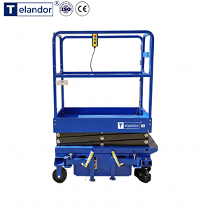 Échafaudage portable mini 4m 240kg pour l'entretien des espaces étroits Livraison rapide Qualité garantie - Product Image 1