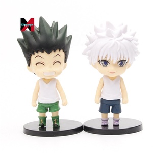 10CM 6 uds modelo de personaje Killua <span class=keywords><strong>Zoldyck</strong></span> HunterXHunter Anime figura conjunto juguete regalos - Product Image 3