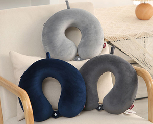 Almohada de Viaje en Forma de U con Logotipo Personalizado, Cojín de Soporte Suave, Regalo Promocional con Canje de Puntos de Fidelización de Tienda - Product Image 3