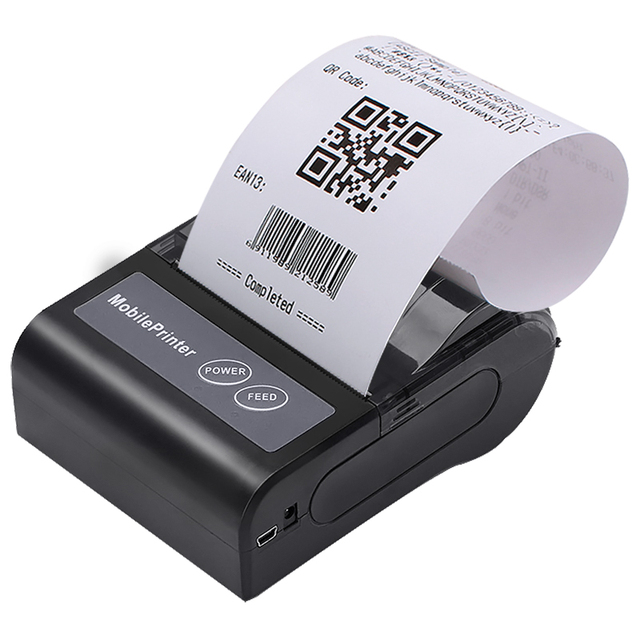 Small Printer 80mm Blue-tooth Thermal Receipt Printer YK-80HB6 Pos System Android IOS Compatible