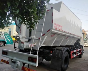Prix usine 12 Cbm 20cbm 40cbm 55cbm véhicule de Transport d'alimentation en vrac camion d'alimentation haut du corps pour élever des animaux bétail volaille - Product Image 4