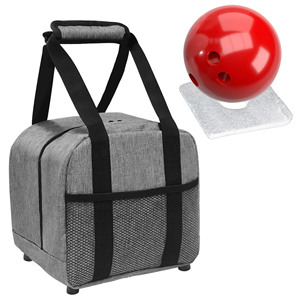 Sac de transport pour boule de bowling, sac à main, protection de sécurité, sac en forme de cube multifonctionnel de style nordique 300D - Product Image 1