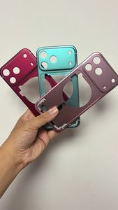 Роскошный Дизайнерский Цветной Рамка-Корпус с Гальваническим Золотым Покрытием для <span class=keywords><strong>iPhone</strong></span> 17 Pro Max, Драгоценный Дизайн - Product Image 3