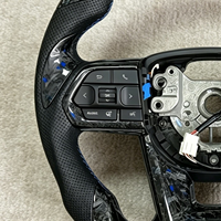 Volant universel en fibre de carbone pour Toyota Prius Tundra Tacoma Celica Rush Fj Cruiser Allion Premio LC300 Vios Harrier