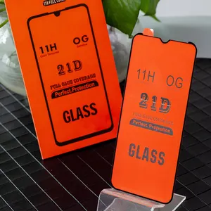 Africa Models Mobile Phone 21d Tempered Glass Screen Protector Guards For Tecno Itel Iphone Infinix Mica 21d Screen Protector