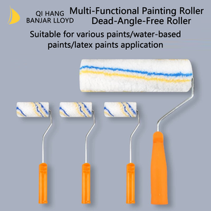 Rodillo de pintura de 4 pulgadas, sin pelusas, de poliéster, para pintar paredes, muebles y esquinas - Product Image 5