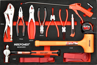 Coffret à outils sur roulettes MAXPOWER Heavy Duty Mechanical 210 pièces avec 4 tiroirs et outils
