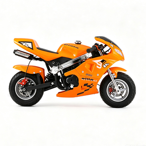 Mini moto de poche tout-terrain 49cc 4 temps refroidie par air, homologuée CE, avec décalcomanie personnalisée pour jeunes - Product Image 6