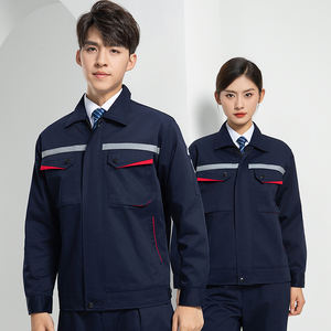 Combinaisons de travail antistatiques en coton et polyester, résistantes aux ateliers électriques, multi-poches, combinaisons de mécanicien - Product Image 5