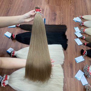 ผมต่อแบบตรง30นิ้วทำจากผมคนเวียดนามดิบ100% หรูหรา - Product Image 5