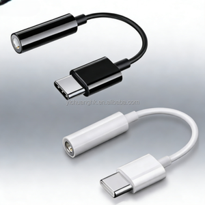 Adaptador de Audio de 3.5mm a Tipo-C, Cable de Cobre Puro, Convertidor de Auriculares para Teléfonos, Laptops y Tablets - Product Image 1