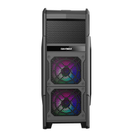 Boîtier de jeu GameMax HAUBERK ATX, châssis d'ordinateur tour moyenne FRGB pour ordinateur compatible avec RTX 3080