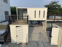 Conteneur mobile pour la restauration rapide, maison conteneurisée, livraison personnalisée, construction rapide - L