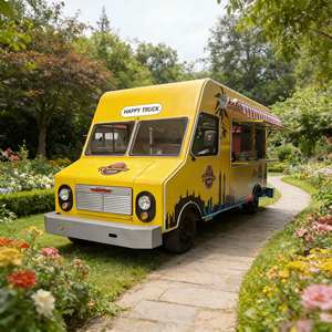 عربة آيس كريم وقهوة وطعام متنقلة الأكثر مبيعًا بأقل تكلفة، عربة طعام سريع، مقطورة متنقلة للمشروبات والنبيذ والبيرة للأعراس - Product Image 1