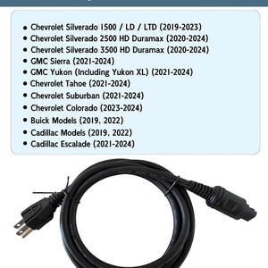 WizFluxMet Ac Power Cord 15 A Nema <b>Plug</b> SJTOW Wire PVC Material For Duramax Engine Block <b>Heater</b> - Product Image 5