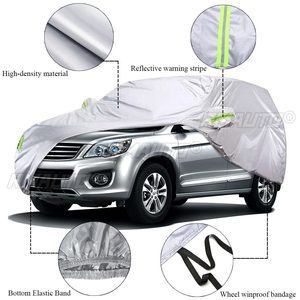 Funda Completa para Auto, Impermeable, Resistente a Arañazos, Protección Solar, Anti-UV, Antipolvo, Universal para SUV, Tallas M/L/XL/XXL - Product Image 2