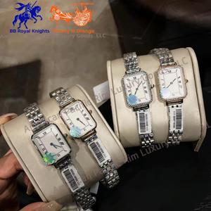 Montres de couple élégantes et simples, design quartz, classiques, étanches, pour homme et femme, montre personnalisée - Product Image 2