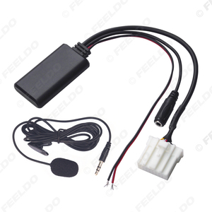 รถAux-Inอะแดปเตอร์บลูทูธไร้สายโมดูลเสียงวิทยุAuxสําหรับMazda 3/6 M3 M6 Pentium B70 CD <span class=keywords><strong>Host</strong></span> AUXสาย - Product Image 1