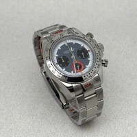 Nouvelle montre chronographe à quartz pour hommes, 39mm, boîtier en acier massif, mouvement VK63