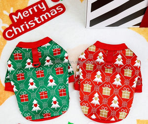 Mayorista Festival de Invierno Suave Cómodo Cachorro Teddy Suéter <span class=keywords><strong>Jersey</strong></span> Chaleco Perro Navidad Mascota Ropa Para Perro Gato - Product Image 1