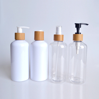 Botella de Plástico PET Transparente Ámbar de 50 ml, 100 ml, 120 ml, 150 ml, 200 ml, 4 oz para Cuidado Personal, Champú, Loción, con Tapa, Venta al por Mayor